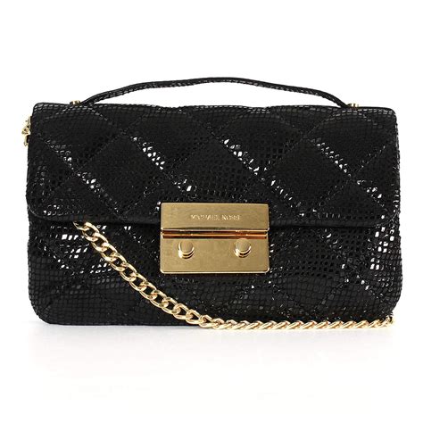 michael kors sloan python|Sloan Small Quilted Leather Crossbody Bag .